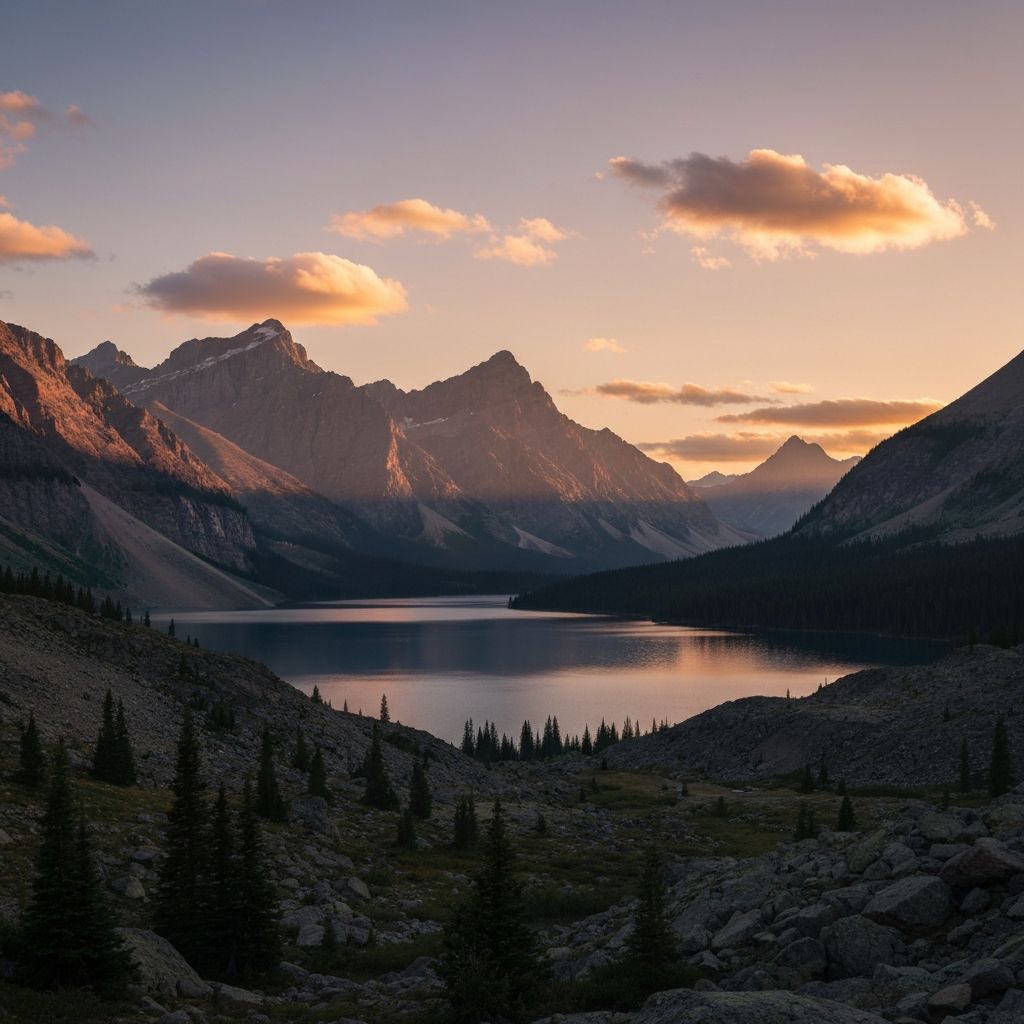 Nature sereine symbolisant l'harmonie