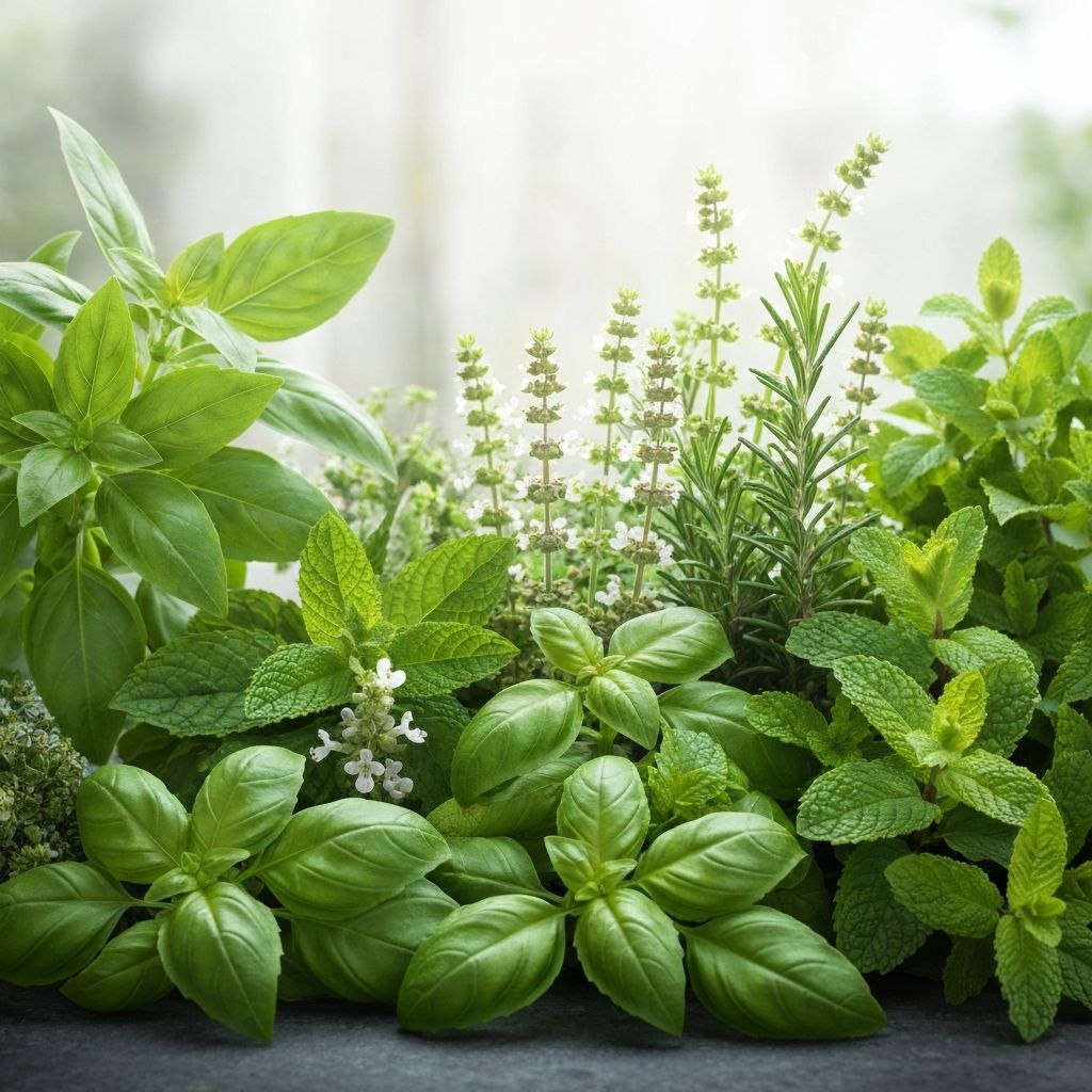 Plantes naturelles et herbes pour le bien-être